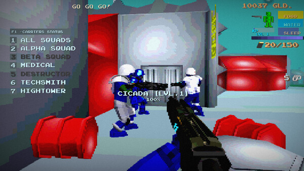 Future Breach 64 gameplay screenshot