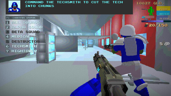 Future Breach 64 gameplay screenshot