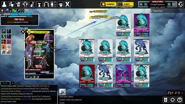 Gaiadon: Eternal Quest gameplay screenshot