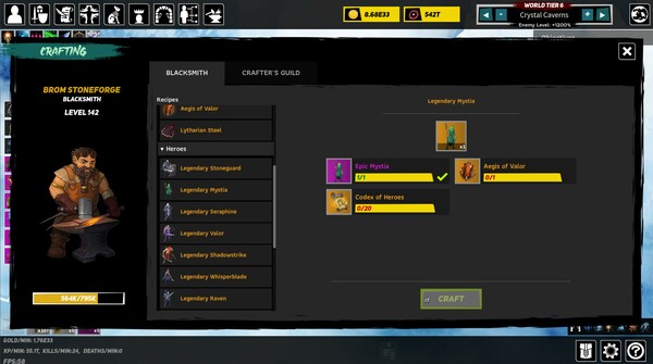 Gaiadon: Eternal Quest gameplay screenshot