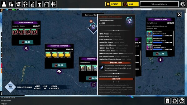 Gaiadon: Eternal Quest gameplay screenshot
