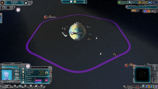 Galactic Ruler gameplay screenshot
