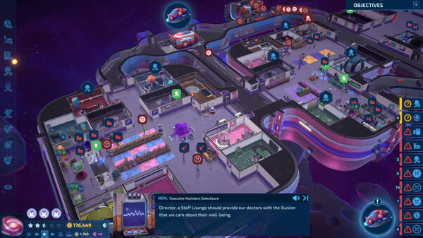 Galacticare gameplay screenshot