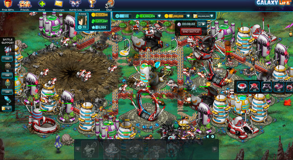 Galaxy Life gameplay screenshot