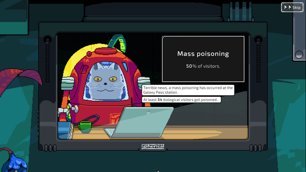 Galaxy Pass Station gameplay screenshot