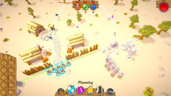 Gallic Wars: Battle Simulator gameplay screenshot