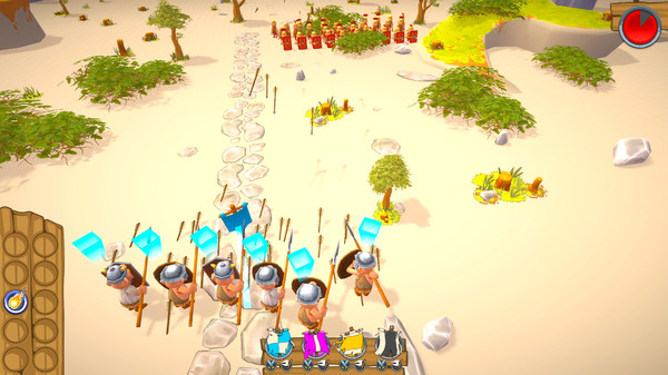 Gallic Wars: Battle Simulator gameplay screenshot