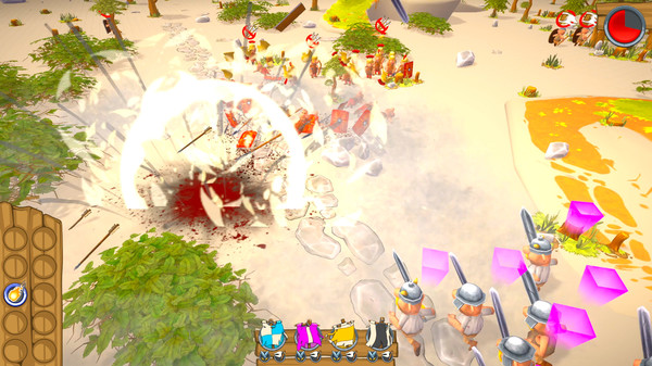 Gallic Wars: Battle Simulator gameplay screenshot