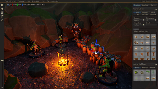 Game Master Engine gameplay screenshot
