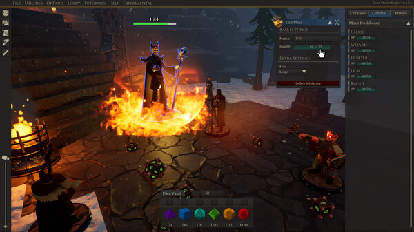 Game Master Engine gameplay screenshot