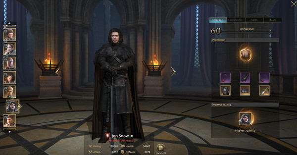 Game of Thrones Winter is Coming gameplay screenshot
