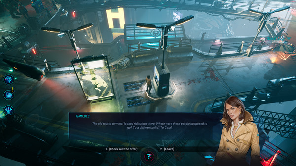 Gamedec - Definitive Edition gameplay screenshot