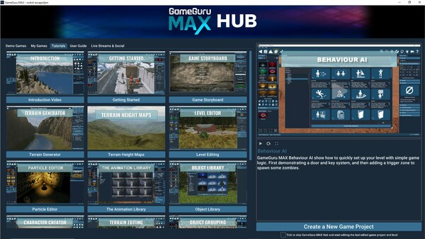 GameGuru MAX gameplay screenshot