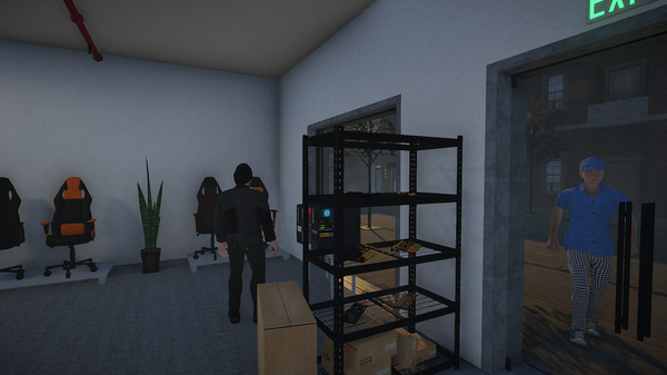 Gamer Shop Simulator gameplay screenshot