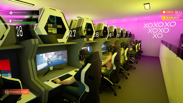 Gaming Cafe Simulator gameplay screenshot