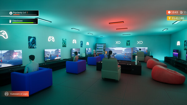 Gaming Cafe Simulator gameplay screenshot