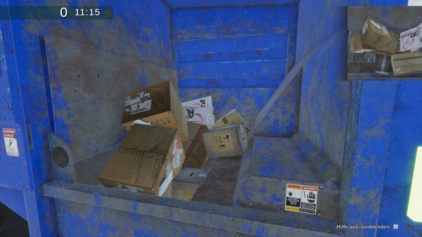 Garbage Truck Simulator gameplay screenshot