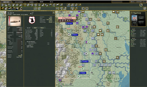 Gary Grigsby's War in the East 2 gameplay screenshot