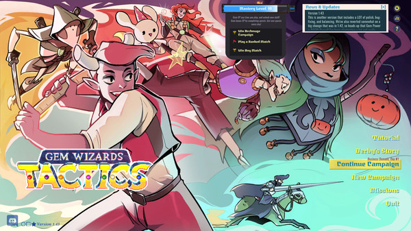Gem Wizards Tactics gameplay screenshot