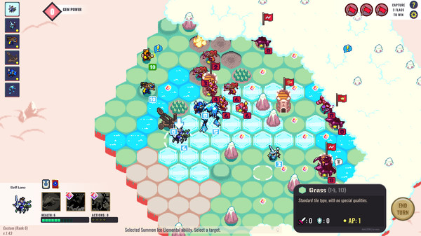 Gem Wizards Tactics gameplay screenshot