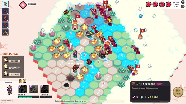 Gem Wizards Tactics gameplay screenshot
