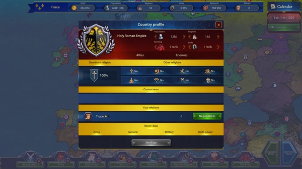 Generals & Rulers gameplay screenshot