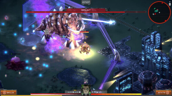 Genesis Survivors gameplay screenshot
