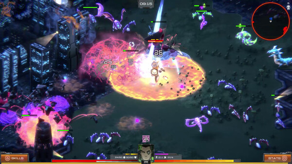 Genesis Survivors gameplay screenshot