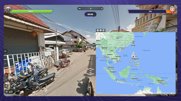 GeoGuessr Steam Edition gameplay screenshot