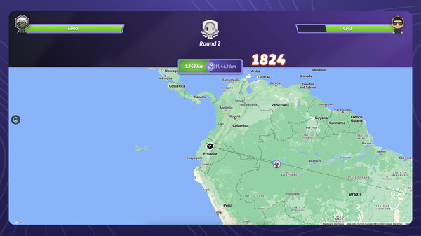GeoGuessr Steam Edition gameplay screenshot