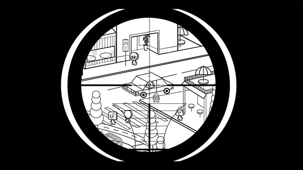 Geometric Sniper gameplay screenshot