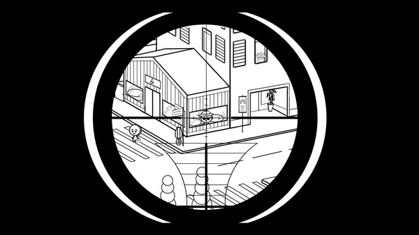Geometric Sniper gameplay screenshot