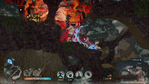 GetsuFumaDen: Undying Moon gameplay screenshot
