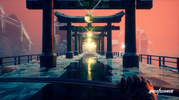Ghostrunner gameplay screenshot
