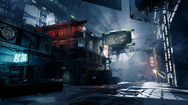 Ghostrunner gameplay screenshot