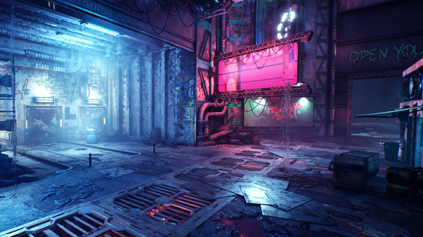 Ghostrunner gameplay screenshot