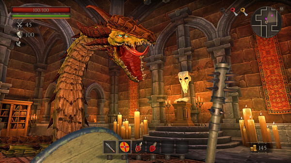 Ghoul Castle 3D: Gold Edition gameplay screenshot