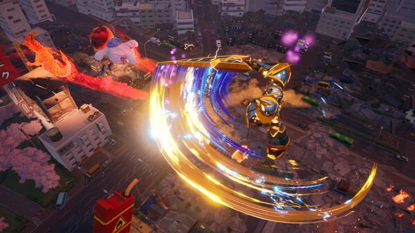 GigaBash gameplay screenshot