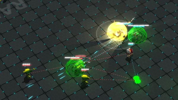 GLADIABOTS - AI Combat Arena gameplay screenshot