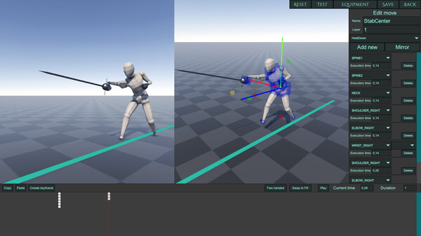 Gladio Mori gameplay screenshot