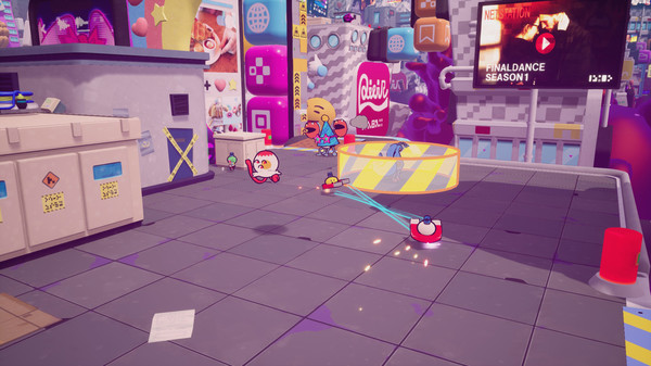 Glitch Busters: Stuck On You gameplay screenshot