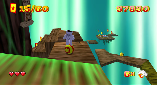 Glover gameplay screenshot