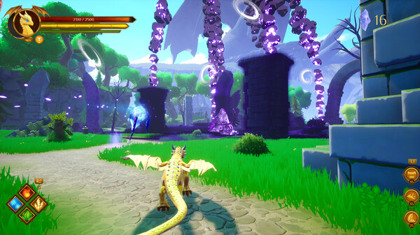 Glyde The Dragon™: Prologue gameplay screenshot