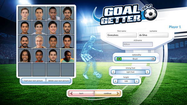 Goalgetter gameplay screenshot