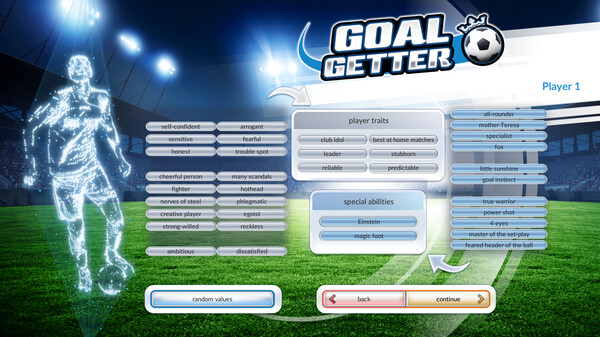 Goalgetter gameplay screenshot