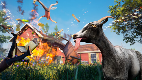 Goat Simulator: Remastered gameplay screenshot