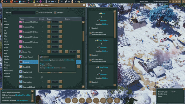 Goblin Camp gameplay screenshot