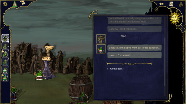 Gobs and Gods gameplay screenshot