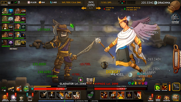 God Awe-full Clicker gameplay screenshot