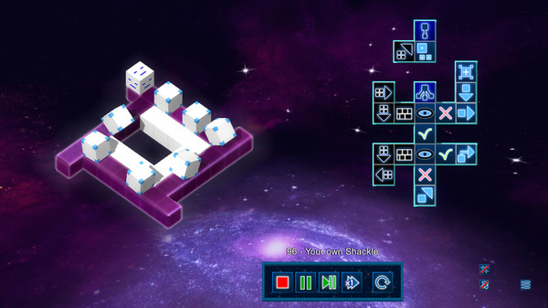 God is a Cube: Programming Robot Cubes gameplay screenshot